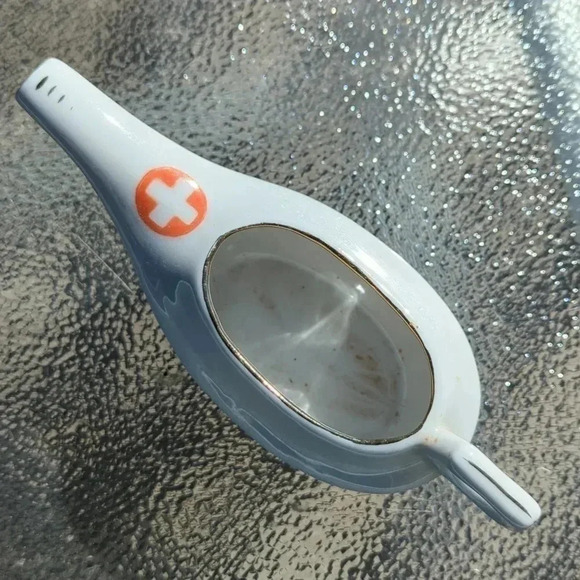 Porcelain Invalid Feeding  Cup - Picture 1 of 5